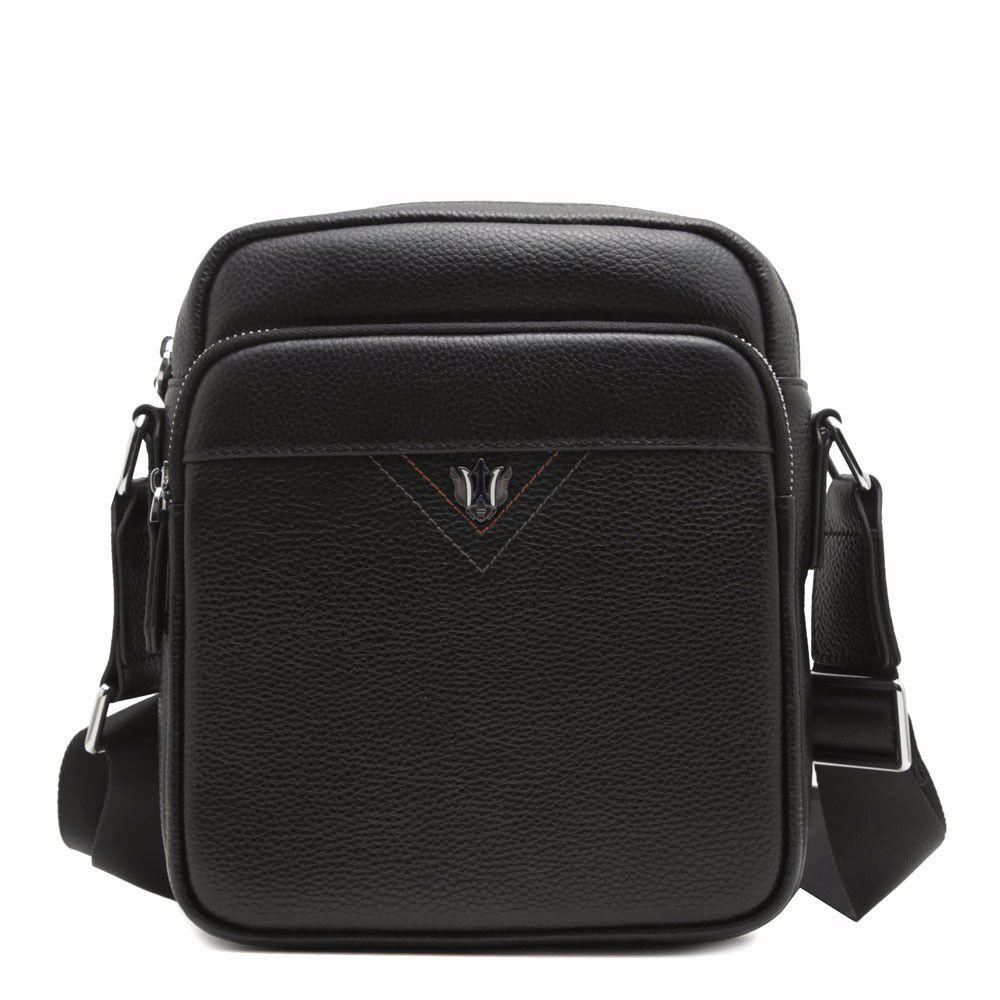 Сумка чоловіча з натуральної шкіри, Чорний
Сумка чоловіча з натуральної шкіри, Чорний