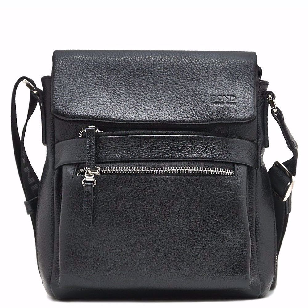 Сумка чоловіча з натуральної шкіри, Чорний
Сумка чоловіча з натуральної шкіри, Чорний