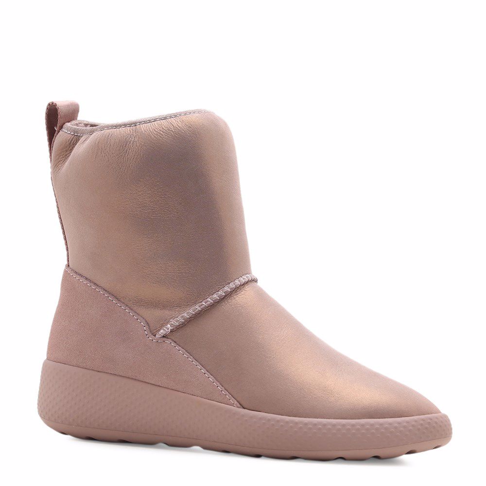 Ботинки зимние на низком ходу, Розовый 
Ботинки зимние на низком ходу, Розовый