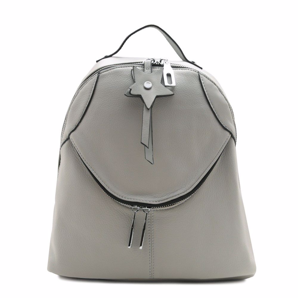 Рюкзак жіночий шкіряний, Сірий
Рюкзак жіночий шкіряний, Сірий