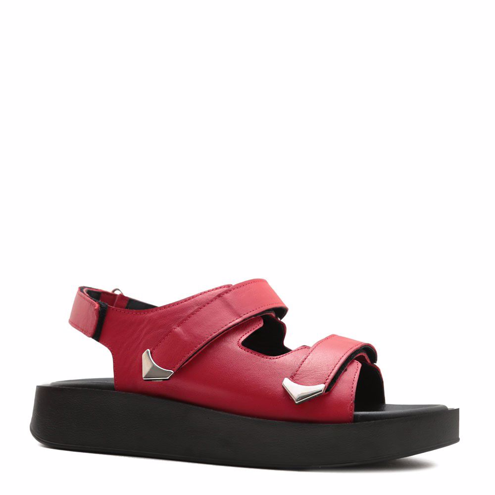 Босоніжки на низькому ходу prego, Червоний
Босоніжки на низькому ходу prego, Червоний