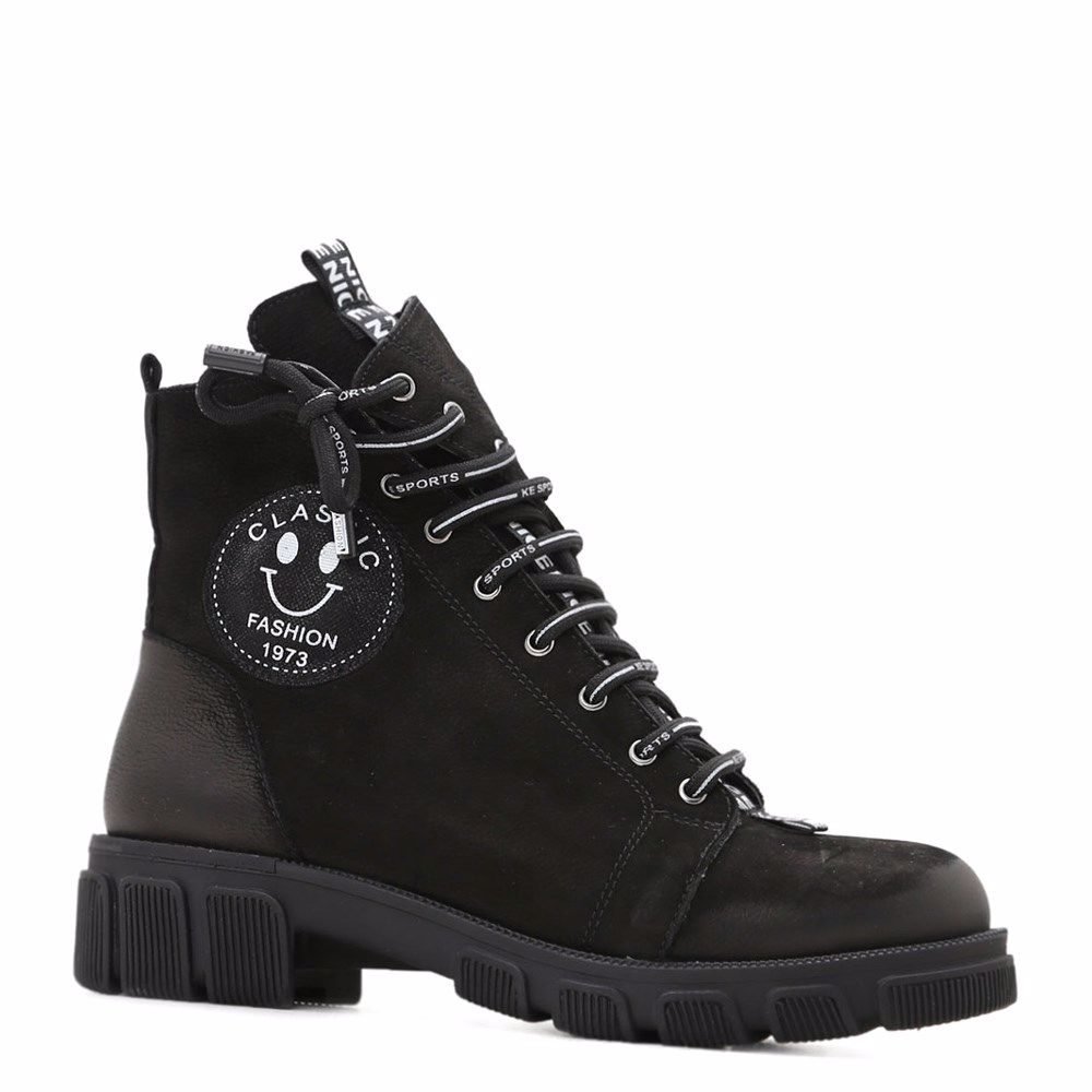 Черевики зимові на низькому ходу, Чорний
Черевики зимові на низькому ходу, Чорний