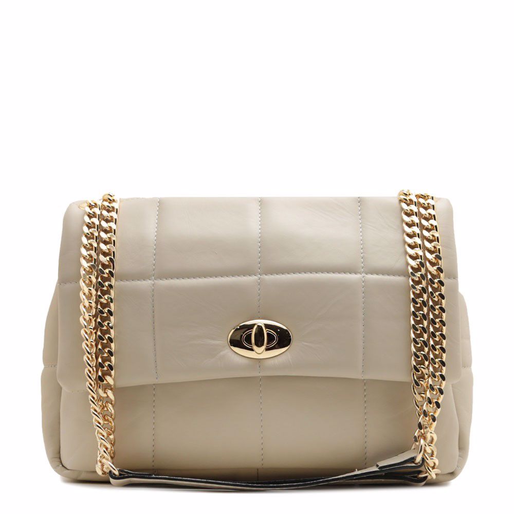 Сумка з натуральної шкіри prego, Бежевий
Сумка з натуральної шкіри prego, Бежевий