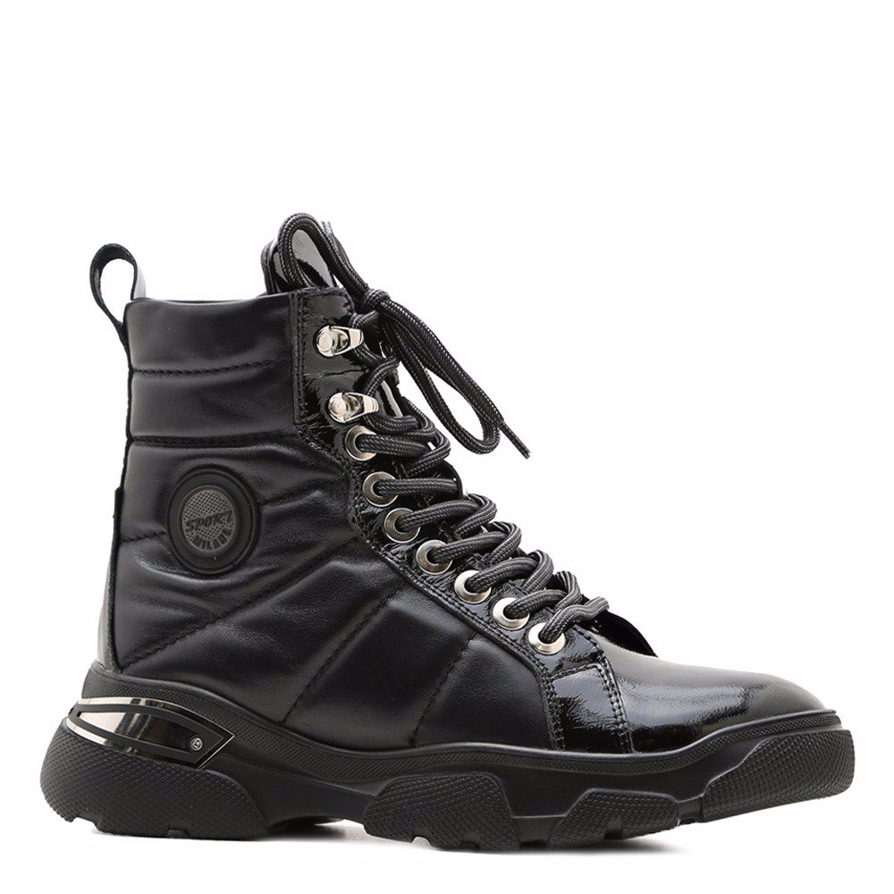 Черевики зимові на низькому ходу prego, Чорний
Черевики зимові на низькому ходу prego, Чорний