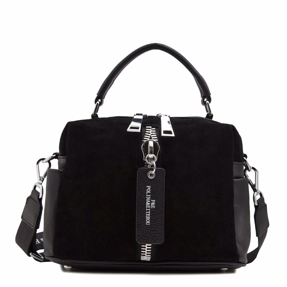 Сумка з натуральної шкіри, Чорний
Сумка з натуральної шкіри, Чорний