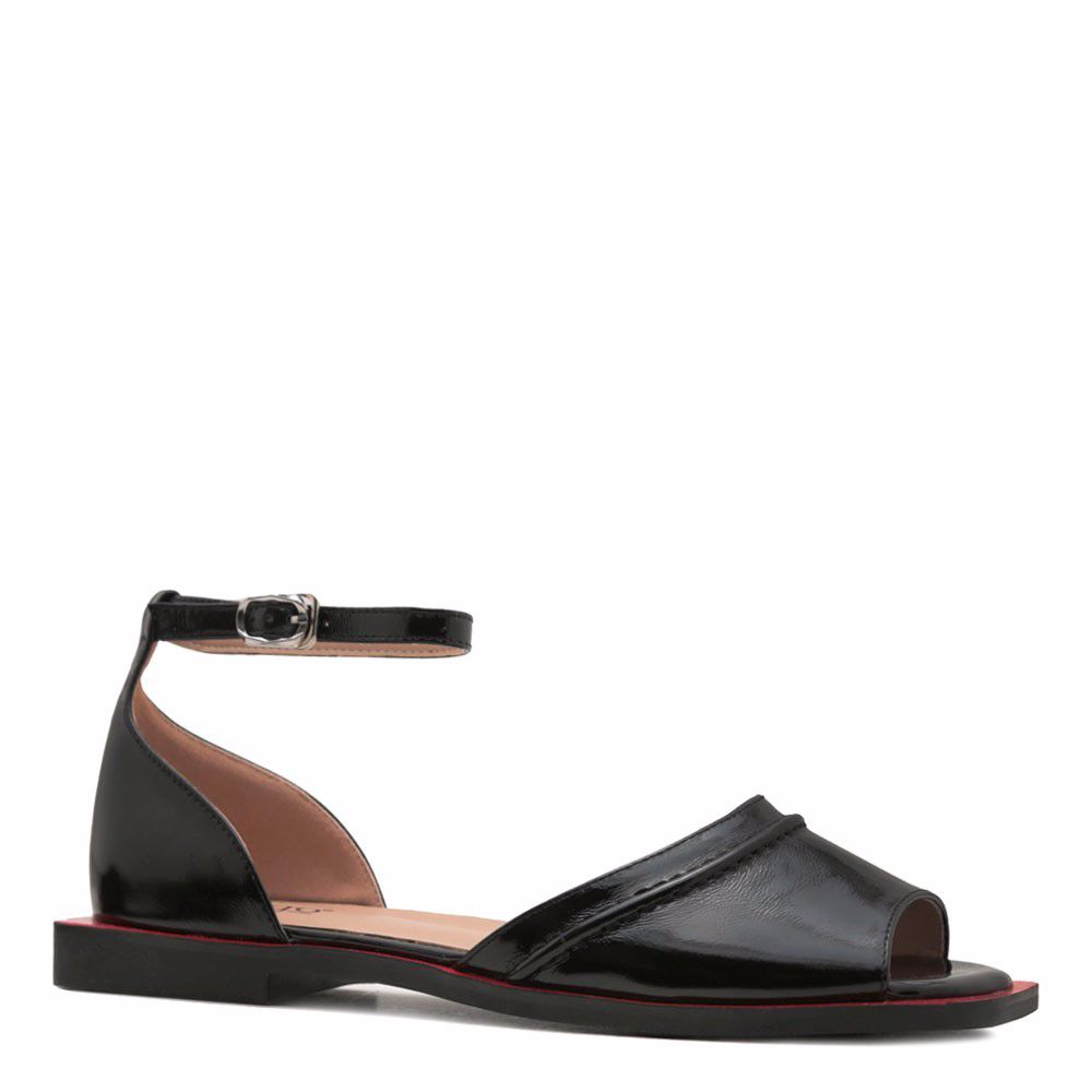 Босоніжки на низькому ходу prego, Чорний
Босоніжки на низькому ходу prego, Чорний