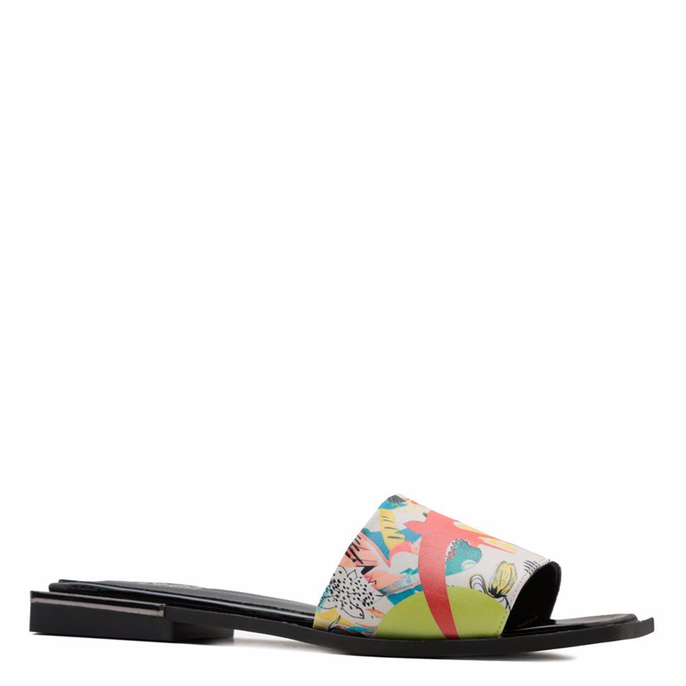 Шльопанці на низькому ходу prego, Комбінований
Шльопанці на низькому ходу prego, Комбінований