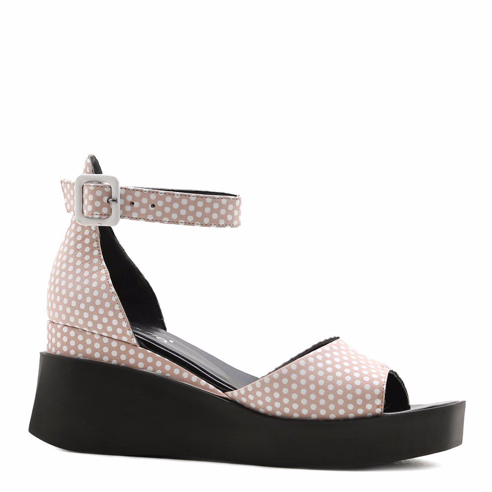 Босоніжки на платформі, Бежевий
Босоніжки на платформі, Бежевий