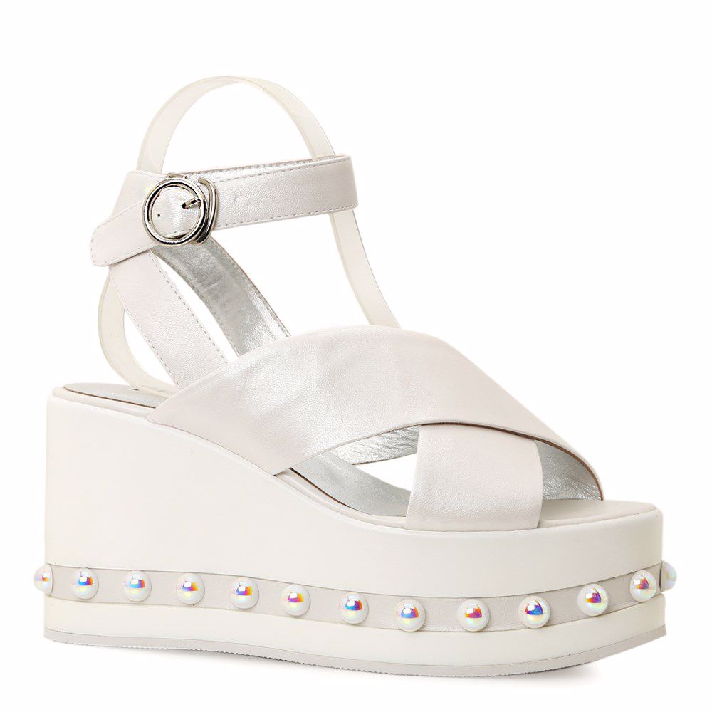 Босоножки на платформе, Белый
Босоножки на платформе, Белый