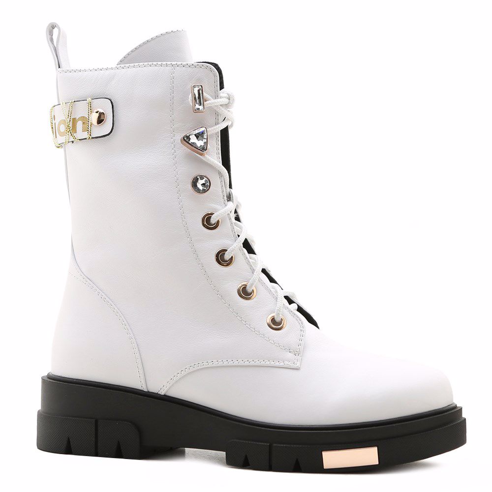 Черевики осінні на низькому ходу prego, Білий
Черевики осінні на низькому ходу prego, Білий