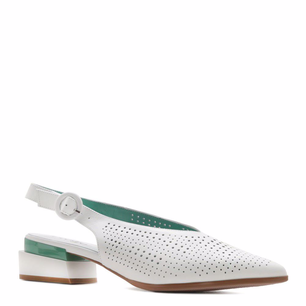 Босоніжки на підборах prego, Білий
Босоніжки на підборах prego, Білий