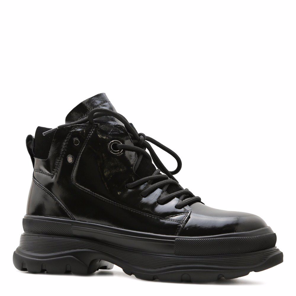 Черевики зимові на низькому ходу prego, Чорний
Черевики зимові на низькому ходу prego, Чорний