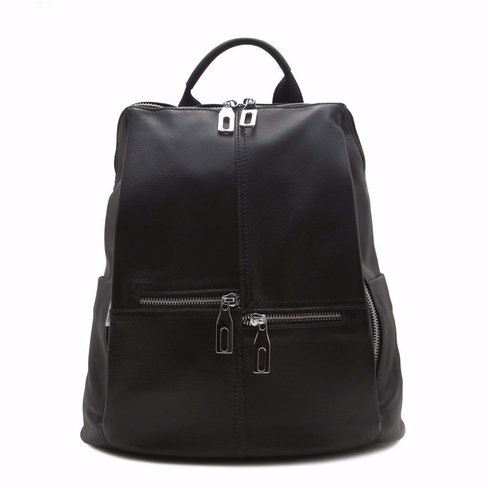 Рюкзак жіночий шкіряний, Чорний
Рюкзак жіночий шкіряний, Чорний