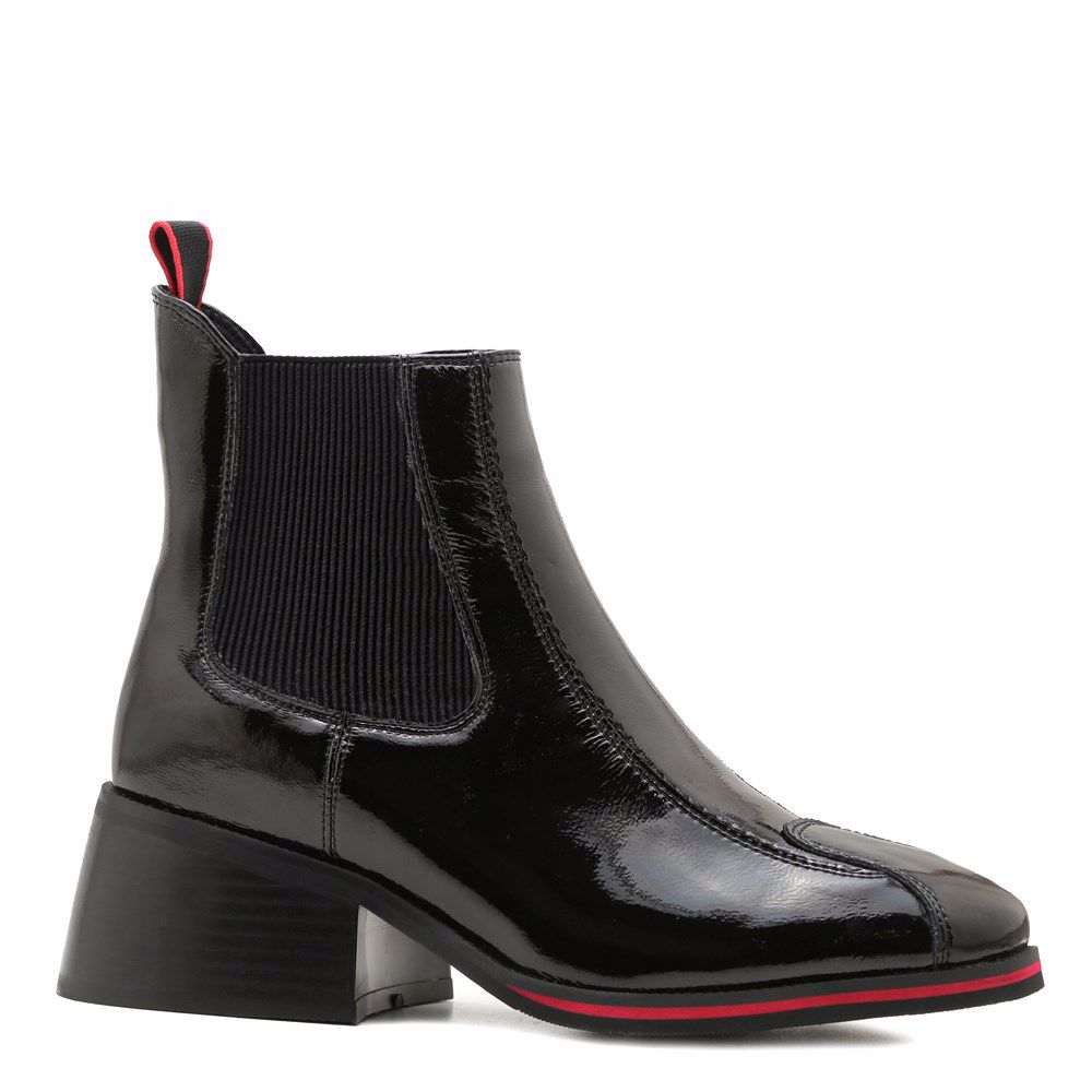 Ботинки осенние на каблуке, Чорний
Ботинки осенние на каблуке, Чорний