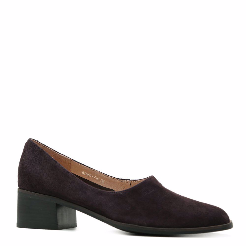 Туфли на каблуке, Коричневый 
Туфли на каблуке, Коричневый