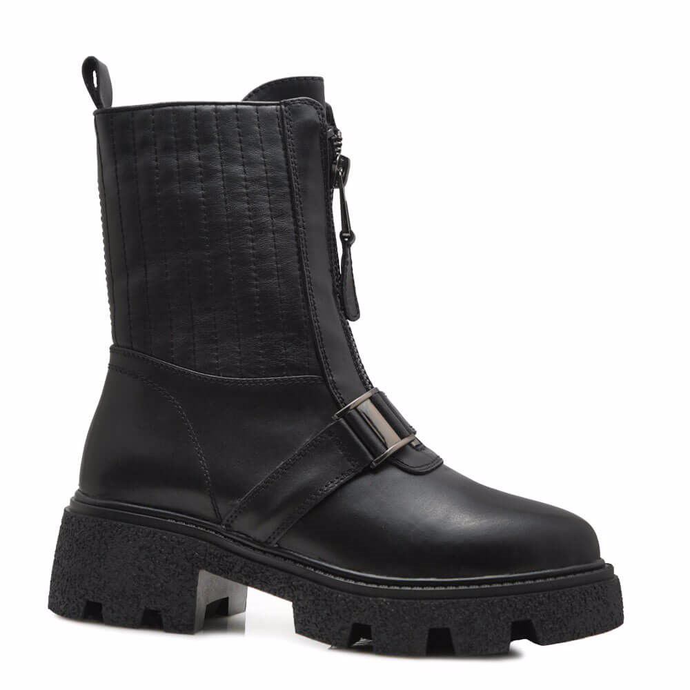 Черевики зимові на низькому ходу prego, Чорний
Черевики зимові на низькому ходу prego, Чорний