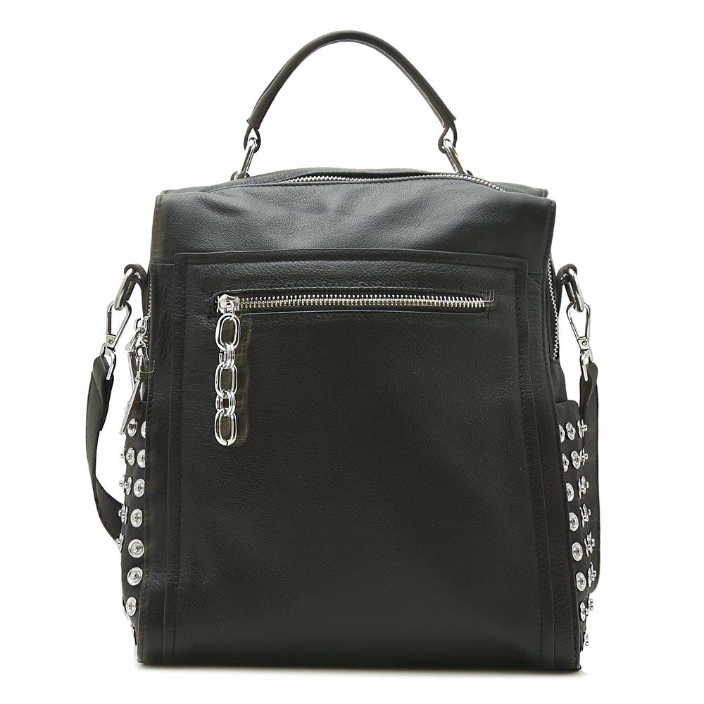 Рюкзак женский кожаный, Черный
Рюкзак женский кожаный, Черный