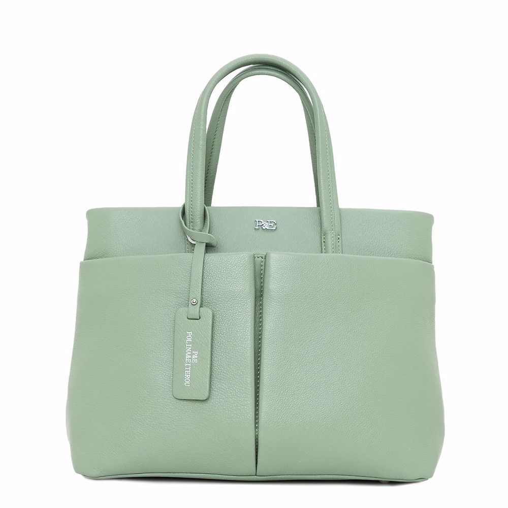 Сумка з натуральної шкіри, Оливковий
Сумка з натуральної шкіри, Оливковий