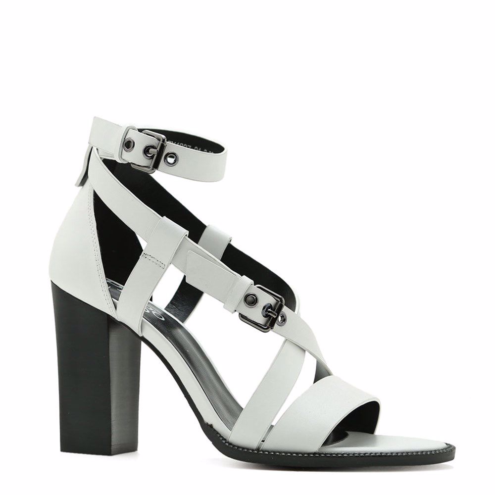 Босоніжки на підборах, Білий
Босоніжки на підборах, Білий