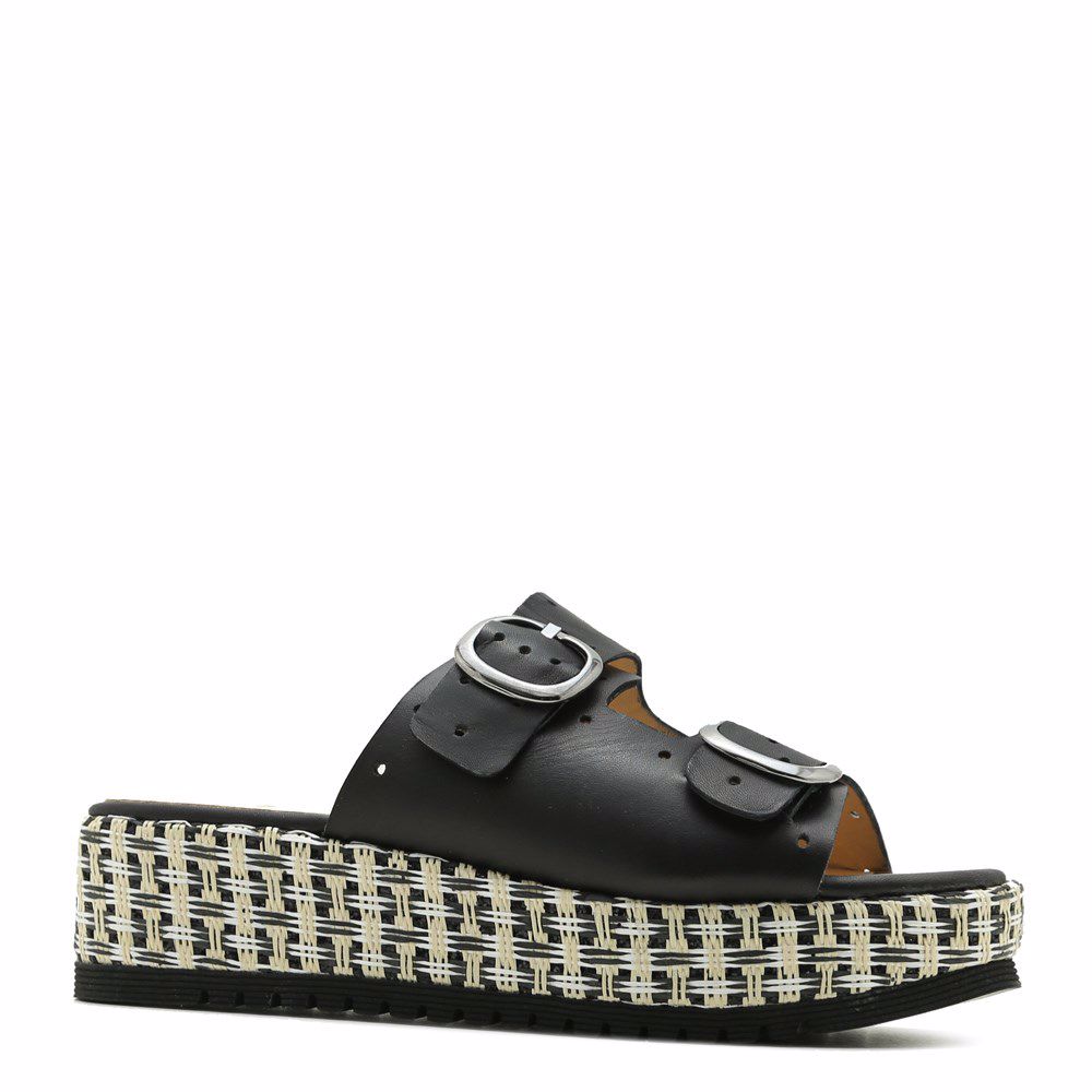 Шлепанцы на платформе, Черный
Шлепанцы на платформе, Черный