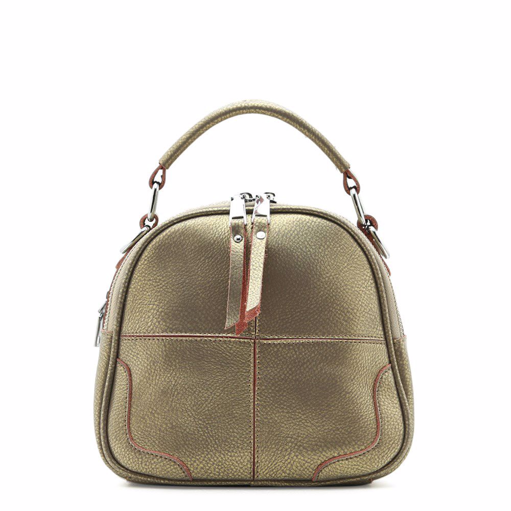 Рюкзак женский кожаный, Золотой
Рюкзак женский кожаный, Золотой