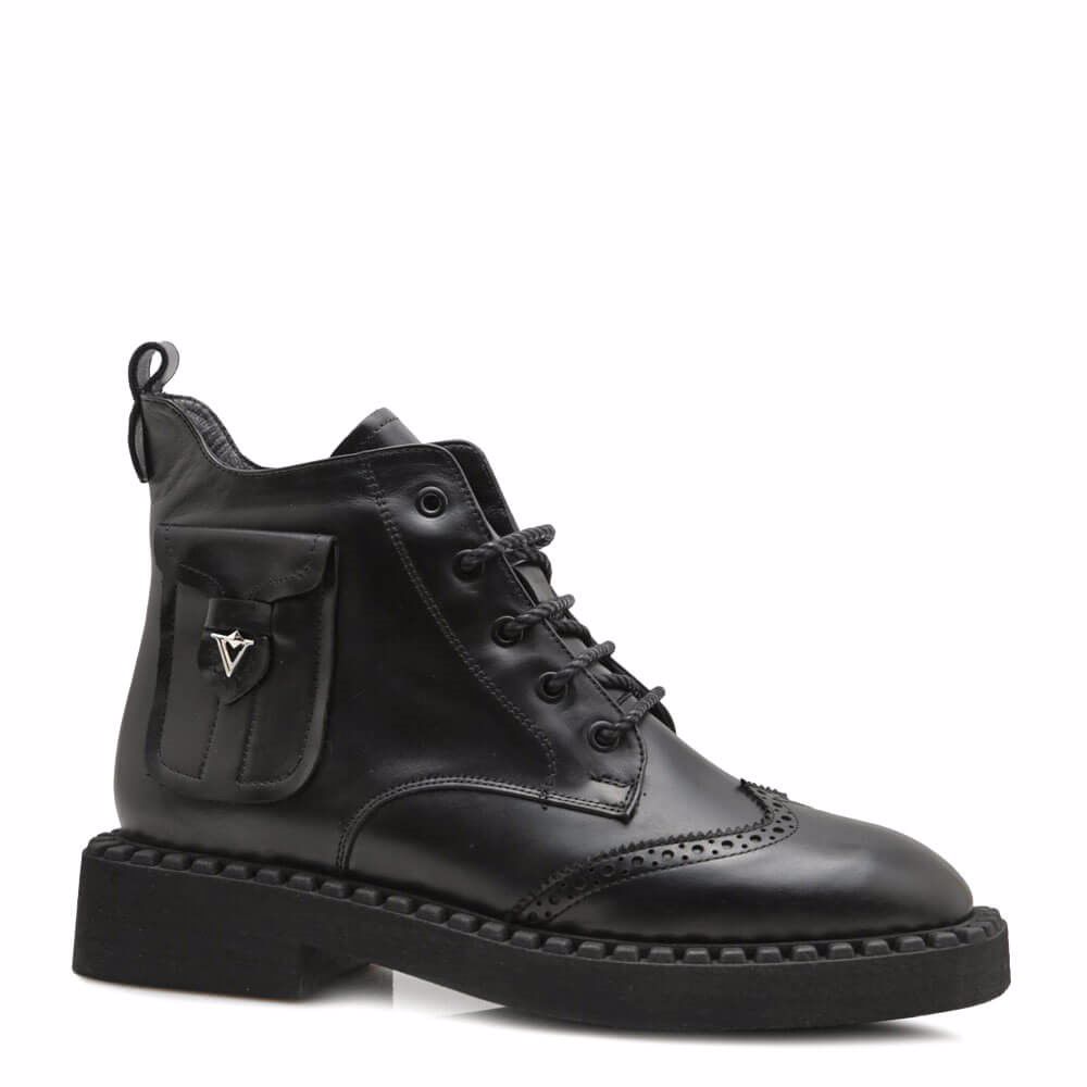 Черевики осінні на низькому ходу prego, Чорний
Черевики осінні на низькому ходу prego, Чорний