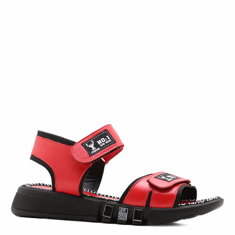 Босоніжки на низькому ходу, Червоний
Босоніжки на низькому ходу, Червоний