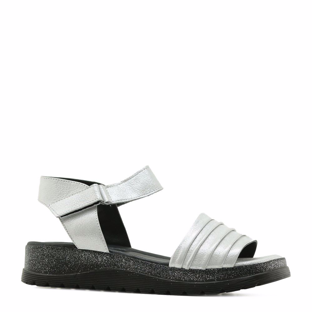 Босоножки на низком ходу, Серебро
Босоножки на низком ходу, Серебро