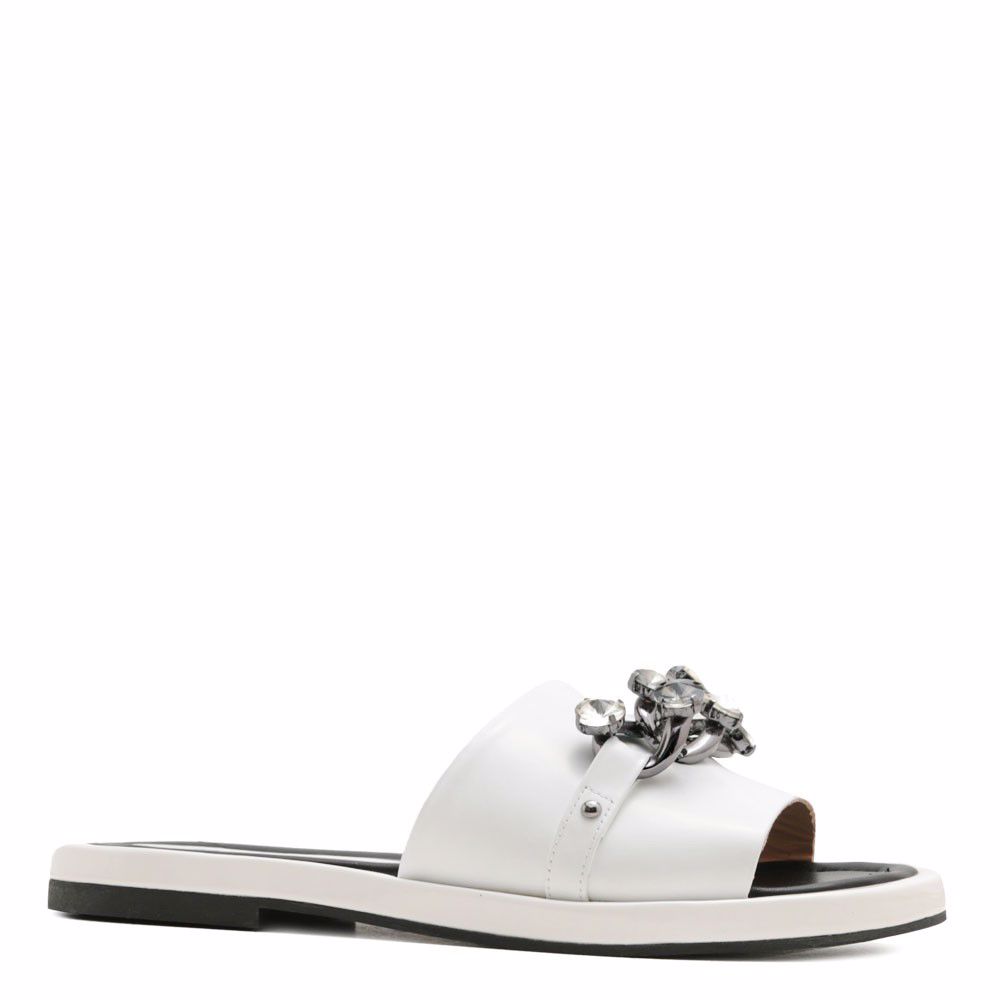 Шльопанці на низькому ходу prego, Білий
Шльопанці на низькому ходу prego, Білий