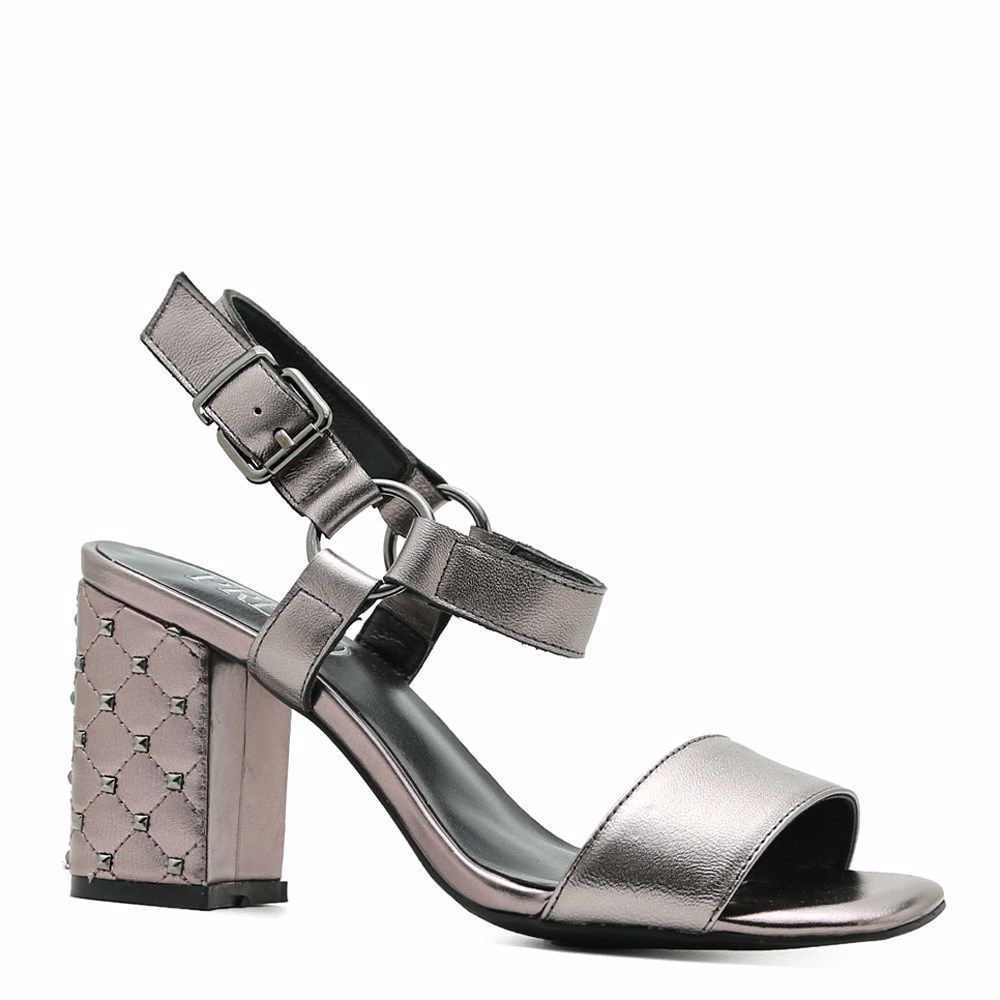 Босоніжки на підборах, Бронзовий
Босоніжки на підборах, Бронзовий