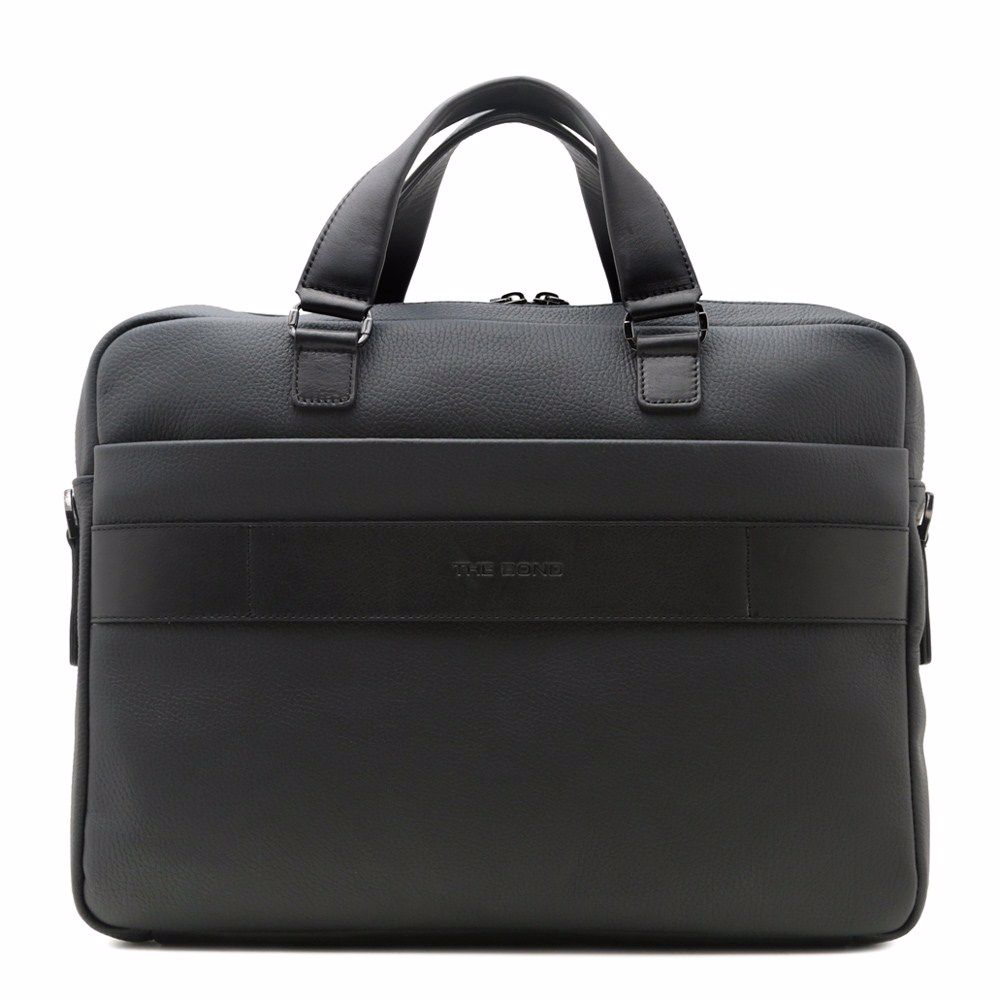 Портфель чоловічий з натуральної шкіри, Чорний
Портфель чоловічий з натуральної шкіри, Чорний