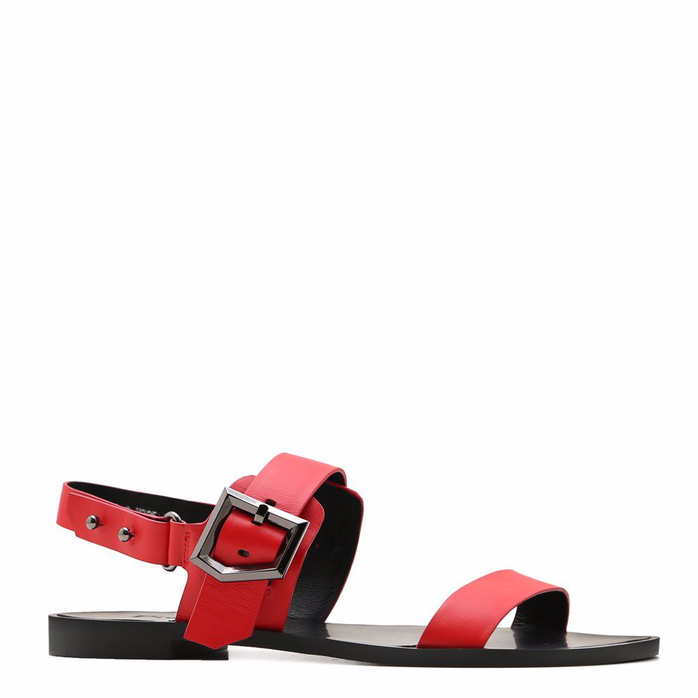 Босоніжки на низькому ходу, Червоний
Босоніжки на низькому ходу, Червоний