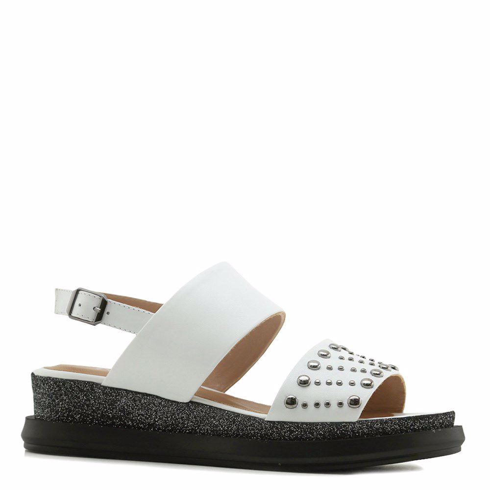 Босоніжки на низькому ходу, Білий
Босоніжки на низькому ходу, Білий