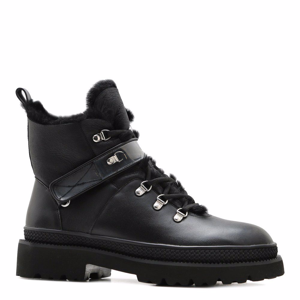 Черевики зимові на низькому ходу prego, Чорний
Черевики зимові на низькому ходу prego, Чорний