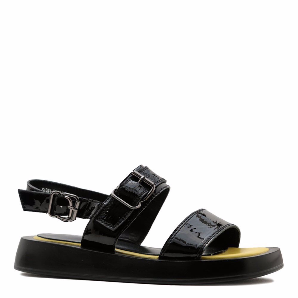 Босоніжки на низькому ходу prego, Чорний
Босоніжки на низькому ходу prego, Чорний