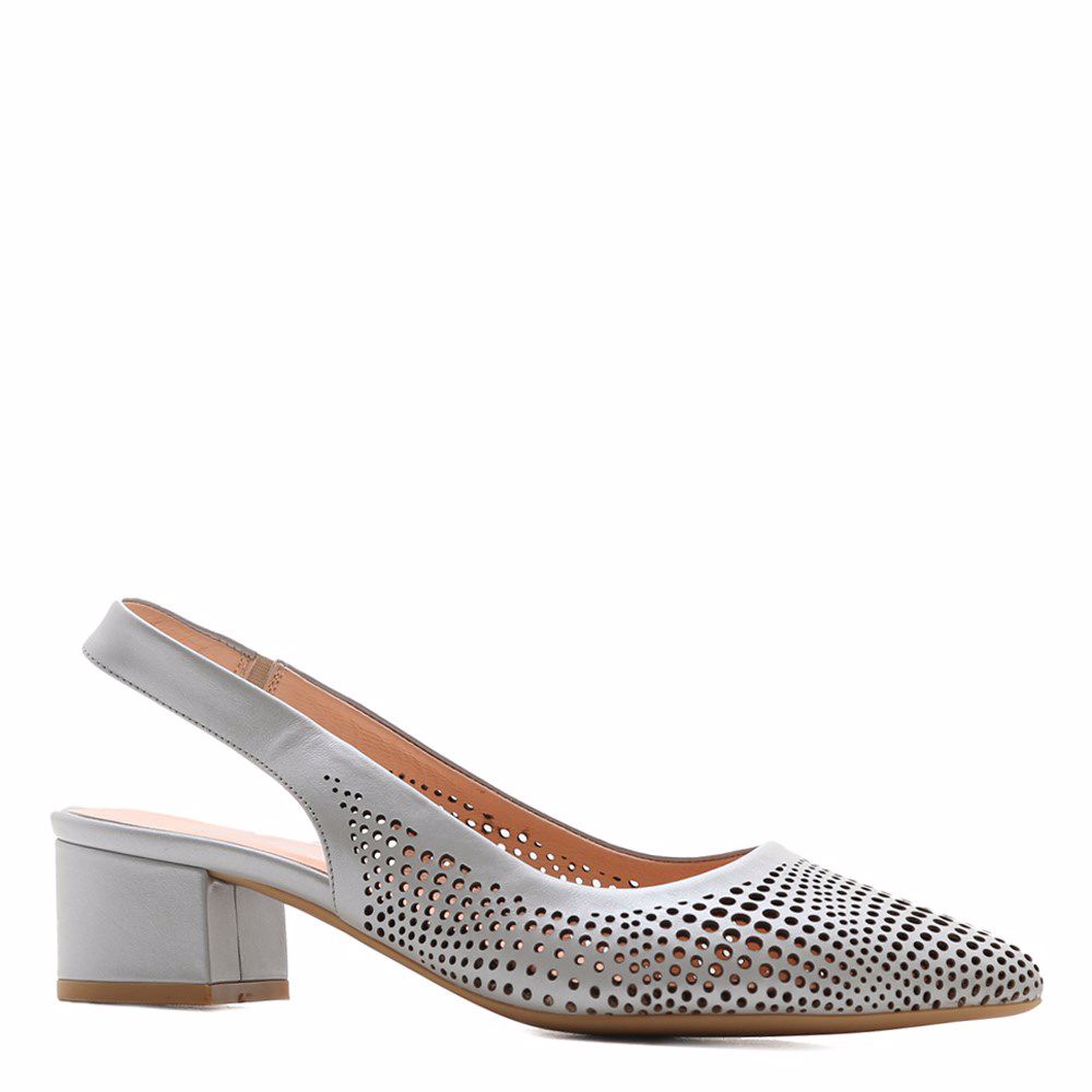 Босоніжки на підборах, Сірий
Босоніжки на підборах, Сірий