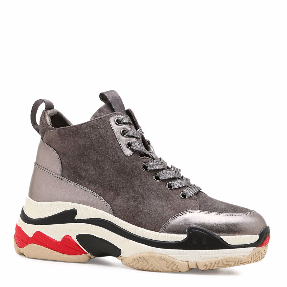 Ботинки осенние на низком ходу, Сірий
Ботинки осенние на низком ходу, Сірий