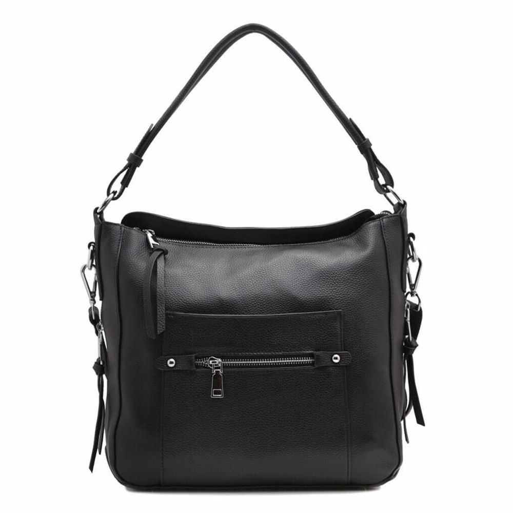 Сумка з натуральної шкіри, Чорний
Сумка з натуральної шкіри, Чорний