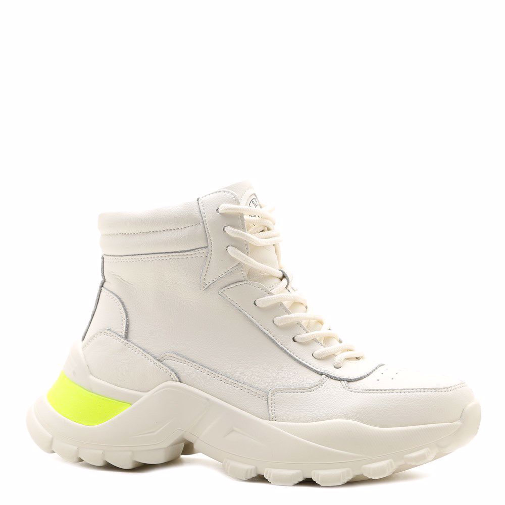 Черевики осінні на низькому ходу prego, Кремовий 
Черевики осінні на низькому ходу prego, Кремовий