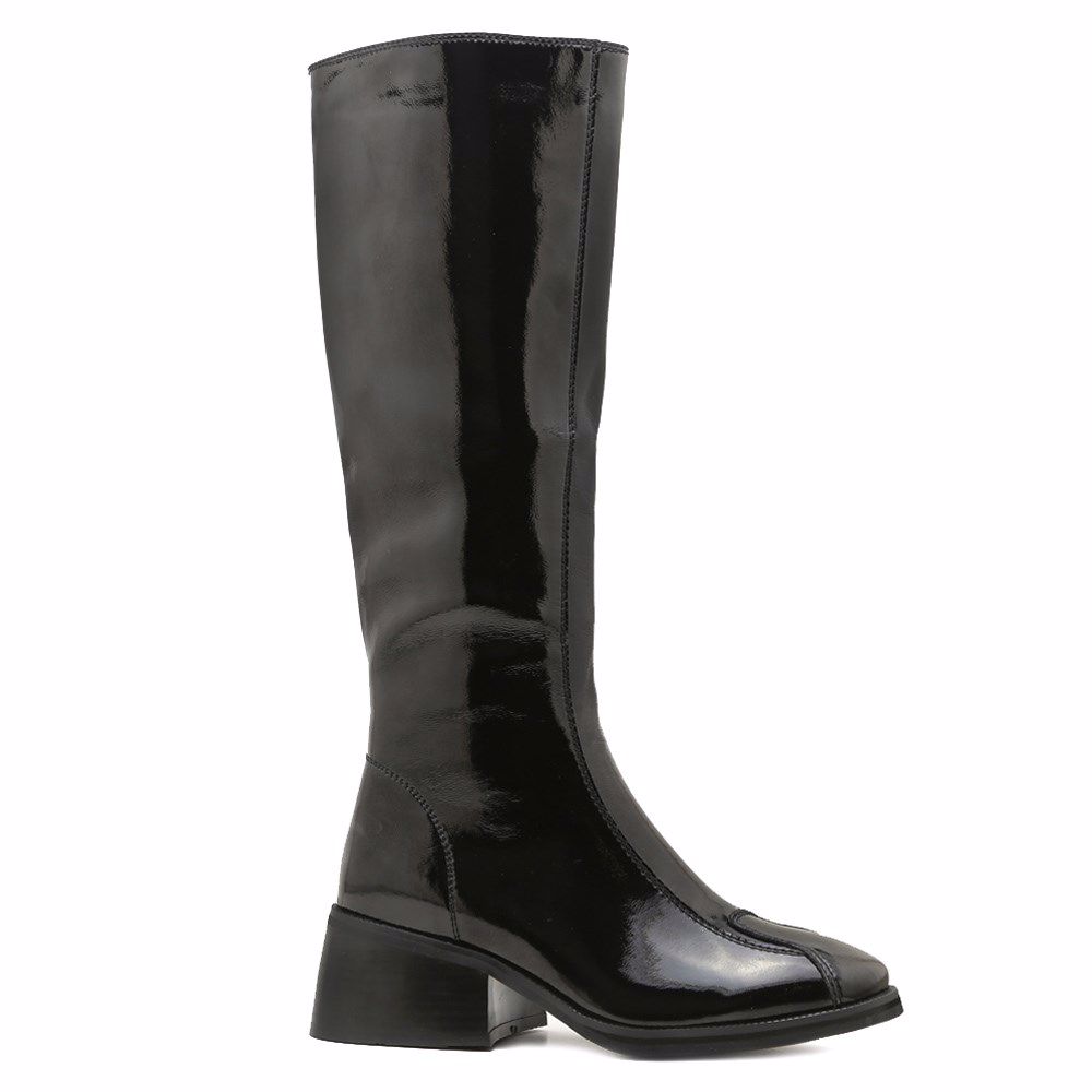 Сапоги осенние на каблуке, Чорний
Сапоги осенние на каблуке, Чорний