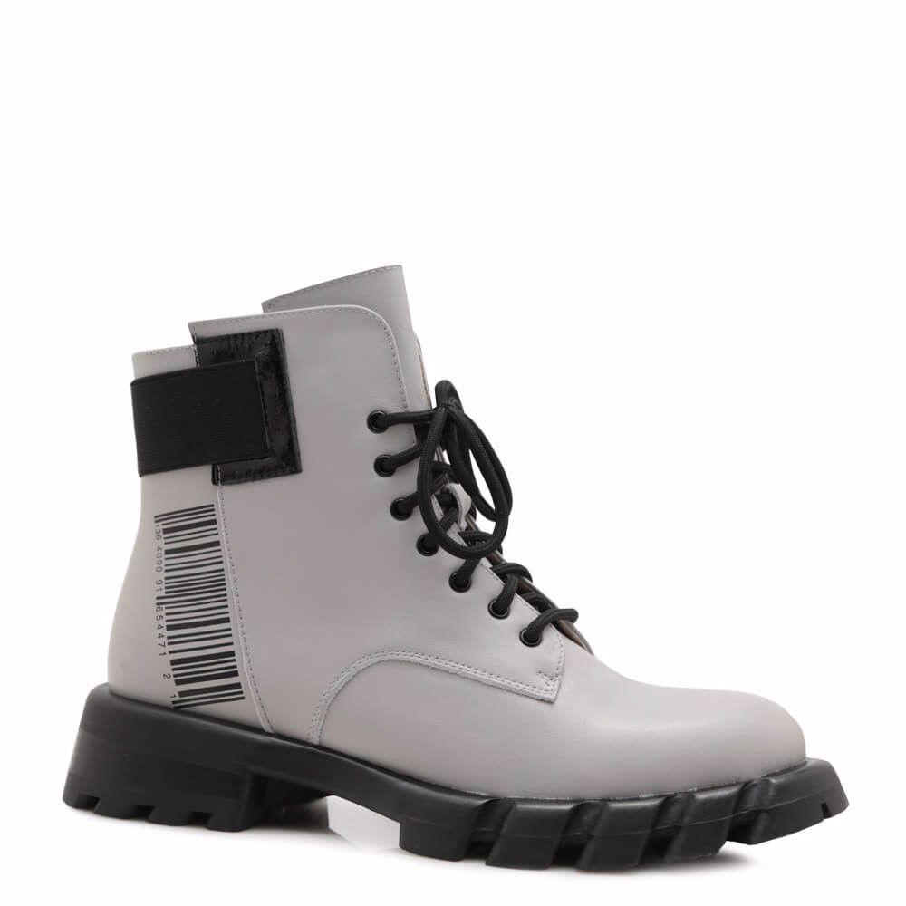 Черевики весняні на низькому ходу prego, Сірий