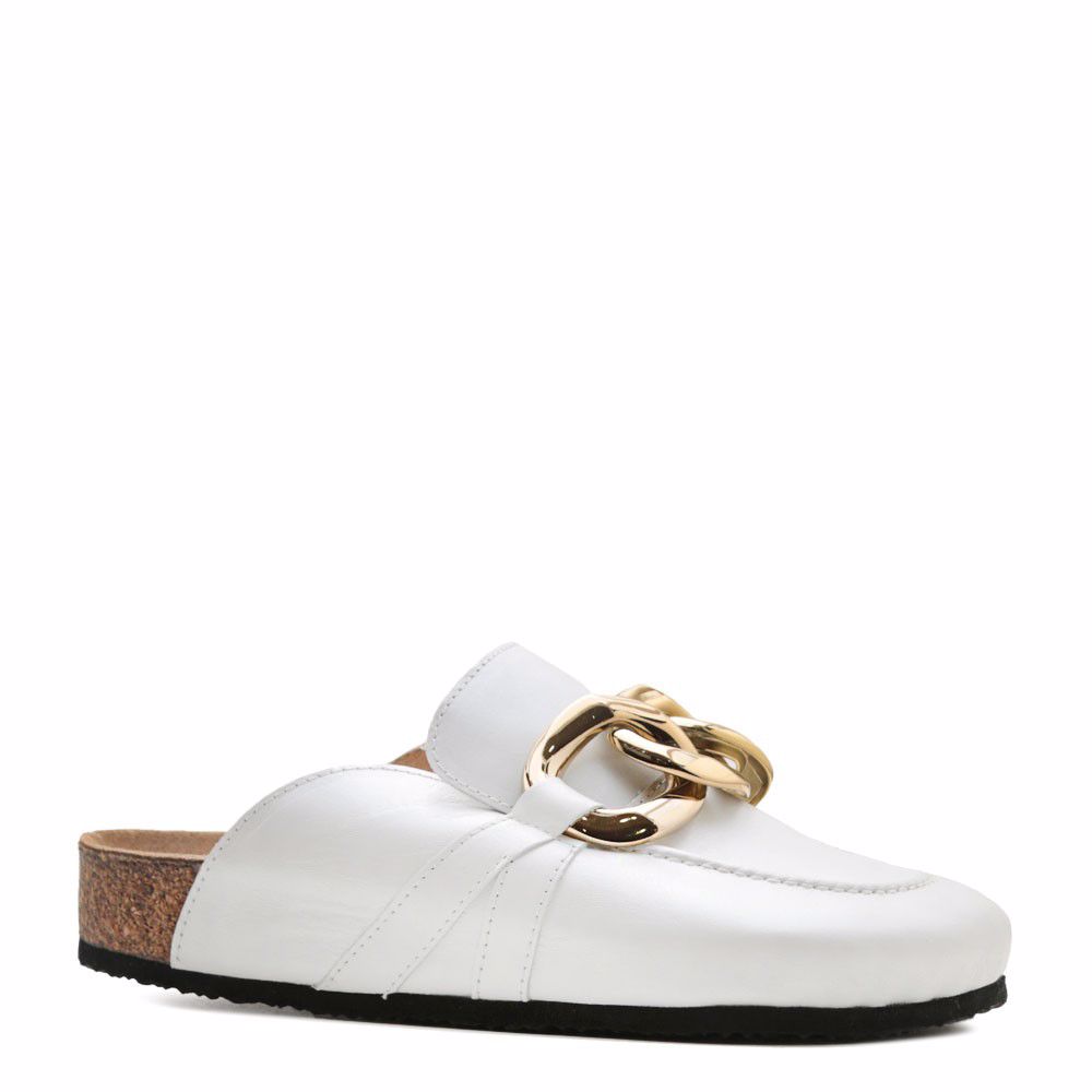 Шльопанці на низькому ходу prego, Білий
Шльопанці на низькому ходу prego, Білий