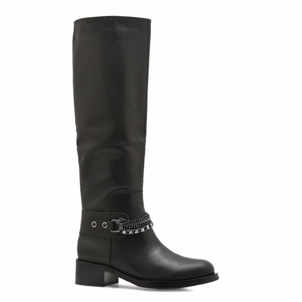 Сапоги осенние на низком ходу, Чорний
Сапоги осенние на низком ходу, Чорний