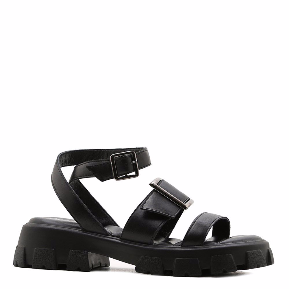 Босоніжки на низькому ходу, Чорний
Босоніжки на низькому ходу, Чорний