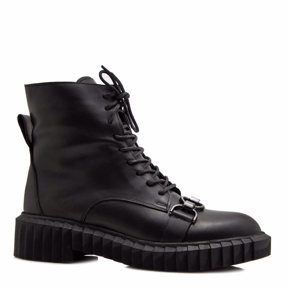 Черевики зимові на низькому ходу prego, Чорний 
Черевики зимові на низькому ходу prego, Чорний