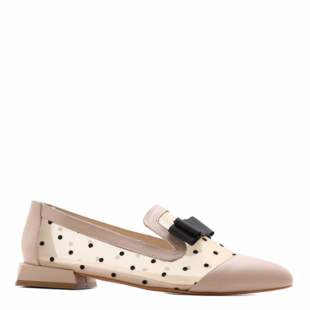 Туфлі на низькому ходу, Бежевий
Туфлі на низькому ходу, Бежевий