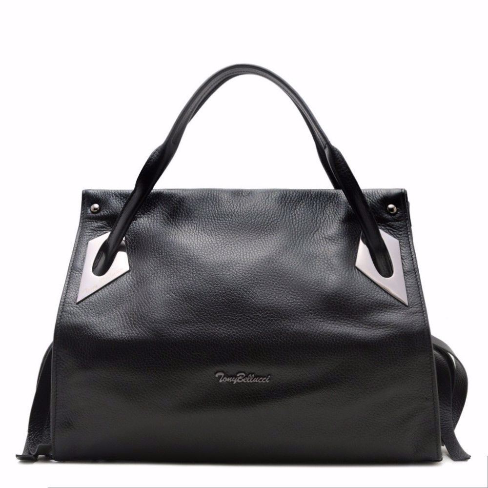 Сумка з натуральної шкіри, Чорний
Сумка з натуральної шкіри, Чорний