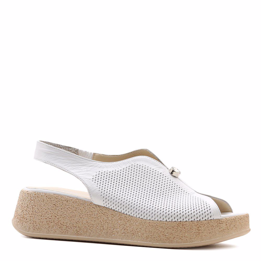 Босоніжки на платформі, Білий
Босоніжки на платформі, Білий