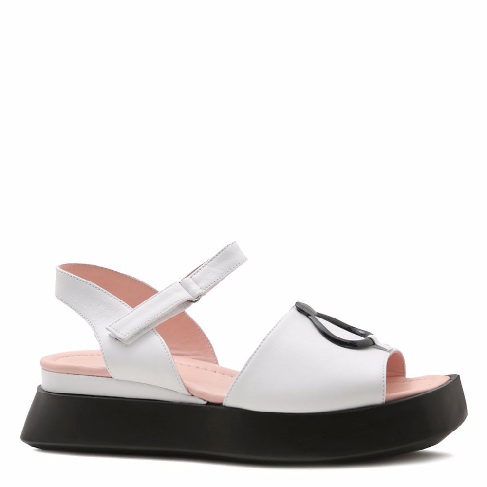 Босоніжки на низькому ходу prego, Білий
Босоніжки на низькому ходу prego, Білий