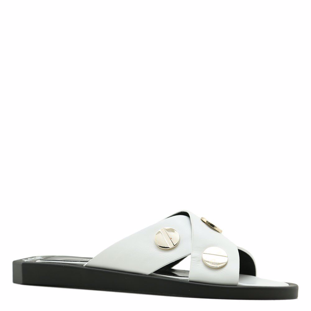 Шлепанцы на низком ходу, Белый
Шлепанцы на низком ходу, Белый